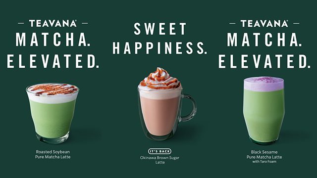 Starbucks Matcha Menu Prices