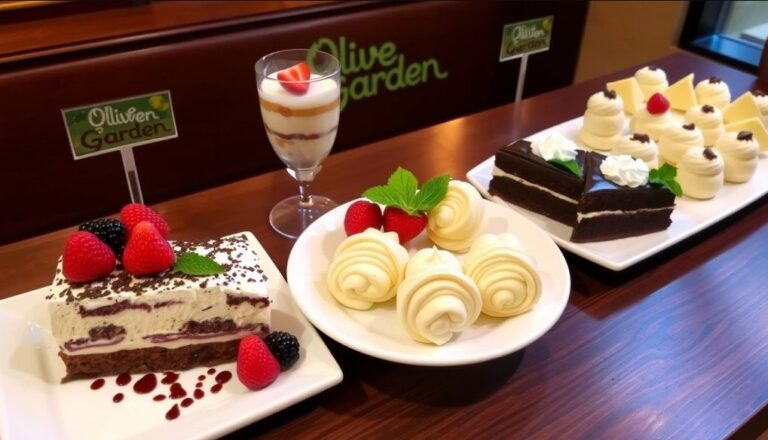 Olive Garden Dessert Menu: Irresistible Sweet Treats Await