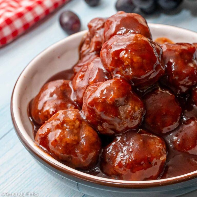 Barbecue Meatballs With Grape Jelly Recipe