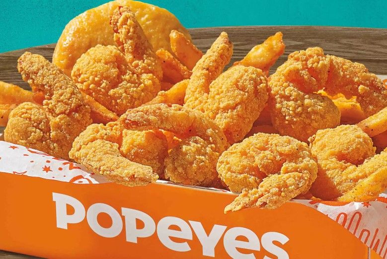 Shrimp Popeyes Menu